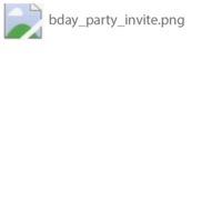 Placeholder for an image without alt text with a file name, bday_party_invite.png